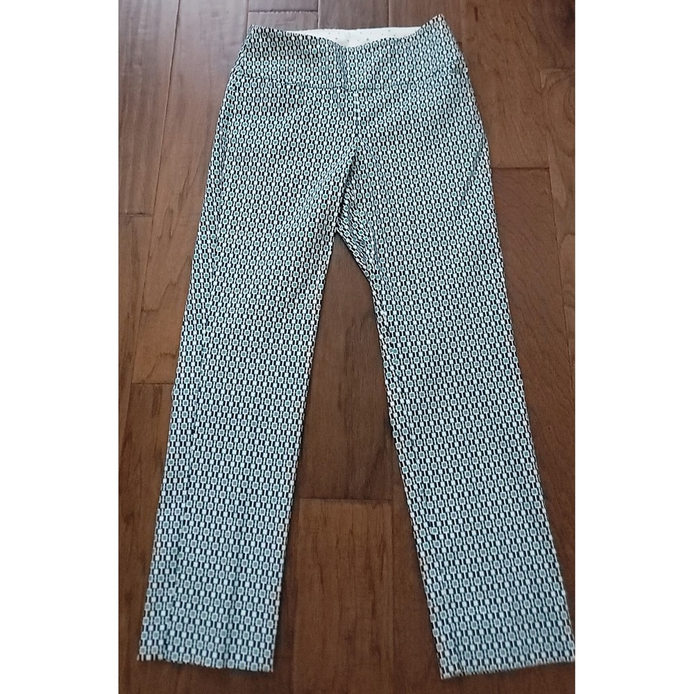 Swing‎ Control Women's Geometric Print Straight Pull-On Golf Pants Sz 8 30x28